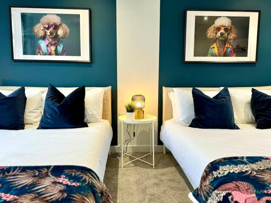 Bournemouth Getaway: 3Br Apartment Near Beach Exterior foto